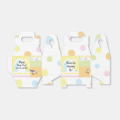 赤ちゃんシャワービーチボール切り妻用箱 フェイバーボックス (折り畳みなし)