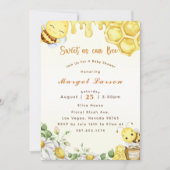 赤ちゃんシャワービー 招待状 (正面)