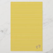 赤ちゃんシャワーピンクBINGO「ドットストライプ、金ゴールド/紫」 チラシ (裏面)