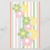 赤ちゃんシャワーピンクBINGO "ピクニックフローラ" チラシ (裏面)