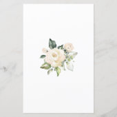 赤ちゃんシャワーフローラプライスゲームを推測 (裏面)