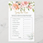 赤ちゃんシャワーフローラプライスゲームを推測 (正面)