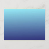 赤ちゃんシャワーブックカード インビテーションポストカード (裏面)