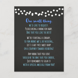 赤ちゃんシャワーブックカード インビテーションポストカード