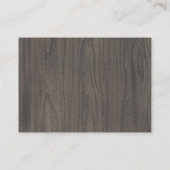 赤ちゃんシャワーブックリクエストピンクの金ゴールドフローラバルーン 名刺 (裏面)