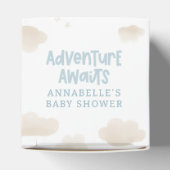 赤ちゃんシャワーブルー熱気球アドベンチャー待ち フェイバーボックス (上部)