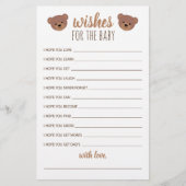 赤ちゃんシャワーベビーと誕生日の願い (正面)