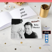 赤ちゃんシャワー🍼ベビーバンプフォトモノグラム ゲストブック