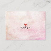 赤ちゃんシャワーベビー/ブックリクエスト エンクロージャーカード (裏面)