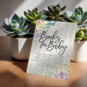 赤ちゃんシャワーベビー/ブックリクエスト 招待状