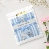 赤ちゃんシャワーボーイブルーリトルプリンスクラウン3a フェイバーバッグ (封をした状態)