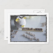 赤ちゃんシャワーボーイ葉書 インビテーションポストカード (正面/裏面)