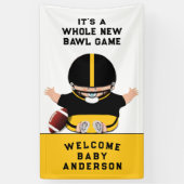 赤ちゃんシャワーボーイ 横断幕 (縦)