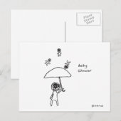 赤ちゃんシャワーポストカード インビテーションポストカード (正面/裏面)