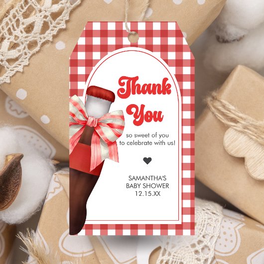 赤ちゃんシャワーポップ・アートのメッセージカード ギフトタグ