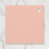 赤ちゃんシャワーポップ・アートの準備ポプシクル フェイバータグ (裏面)