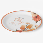 赤ちゃんシャワーポップ・アートの準備ポプシクル ペーパープレート (アングル)