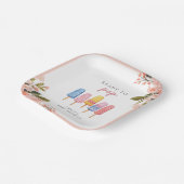 赤ちゃんシャワーポップ・アートの準備ポプシクル ペーパープレート (傾斜あり)