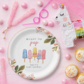 赤ちゃんシャワーポップ・アートの準備ポプシクル ペーパープレート (パーティー)