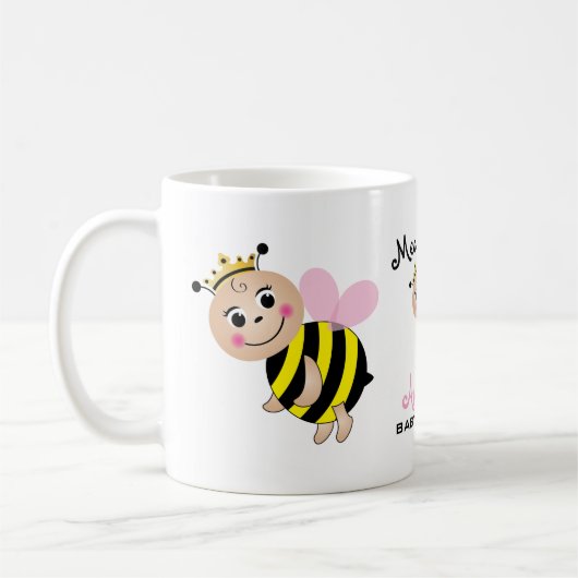 赤ちゃんシャワーマグ専用 コーヒーマグカップ (左)