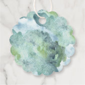 赤ちゃんシャワーメッセージカードありがとう。 フェイバータグ (裏面)