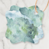 赤ちゃんシャワーメッセージカードありがとう。 フェイバータグ (裏面)