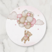 赤ちゃんシャワーメッセージカード フェイバータグ (裏面)