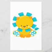 赤ちゃんシャワーライオンカードをどれだけ知っているか チラシ (裏面)