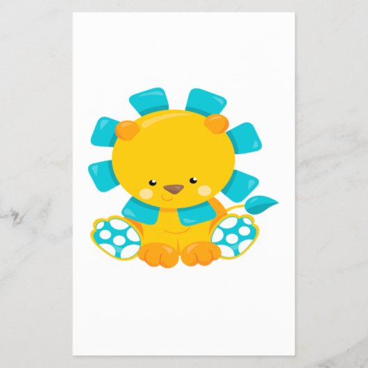 赤ちゃんシャワーライオンカードをどれだけ知っているか チラシ (裏面)