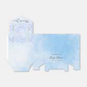 赤ちゃんシャワーライトブルーの男の感謝してい子あなた フェイバーボックス (折り畳みなし)