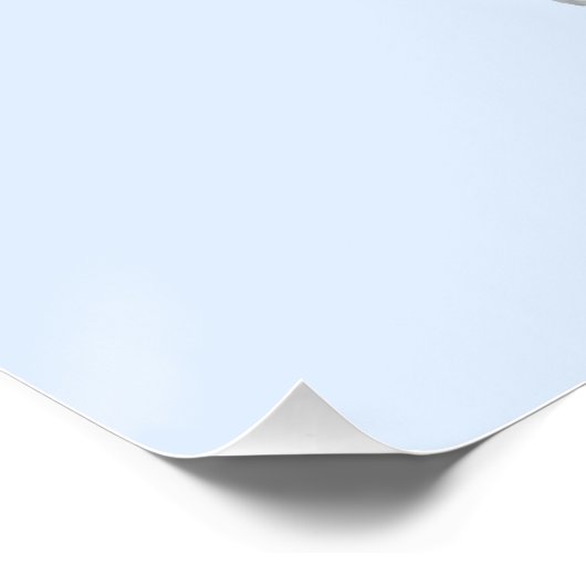 赤ちゃんシャワーライトブルー象の男の子バルーン ポスター (コーナー)