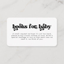 赤ちゃんシャワーレトロカード用のシャワーブック