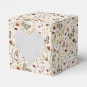 赤ちゃんシャワーワイルドフラワー フェイバーボックス (正面サイド)