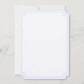 赤ちゃんシャワーヴィンテージ紅茶パーティー招待状カード 招待状 (裏面)