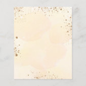 赤ちゃんシャワー予測ひまわり蜂ユーカリ (裏面)