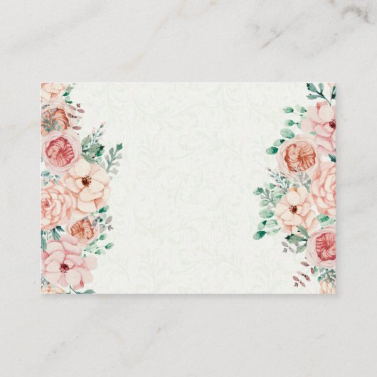 赤ちゃんシャワー代わりに本を持ってきてね エンクロージャーカード (裏面)