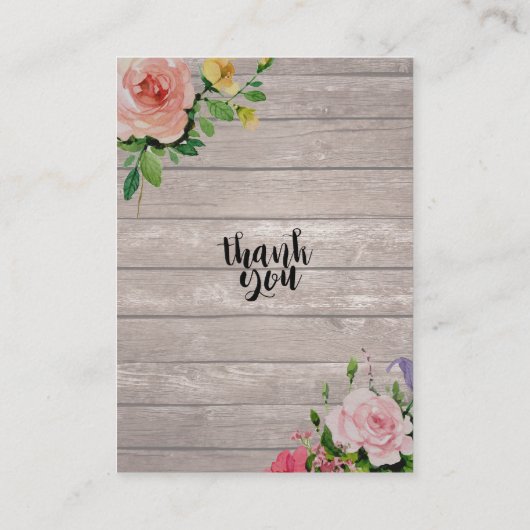 赤ちゃんシャワー代わりに本を持ってきてね エンクロージャーカード (裏面)