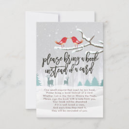 赤ちゃんシャワー代わりに本を持ってきてね 招待状