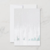 赤ちゃんシャワー代わりに本を持ってきてね 招待状 (裏面)