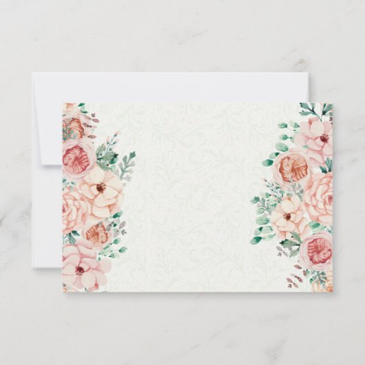 赤ちゃんシャワー代わりに本を持ってきてね 招待状 (裏面)