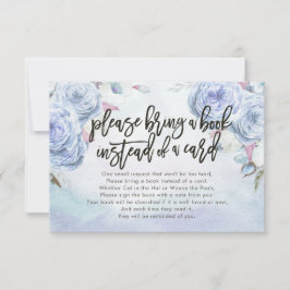 赤ちゃんシャワー代わりに本を持ってきてね 招待状