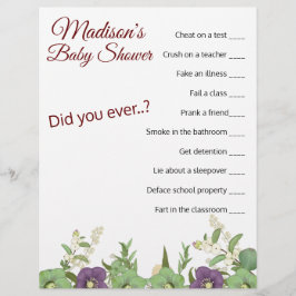 赤ちゃんシャワー単語検索ゲーム🍼おもしろい&かわいいパズル