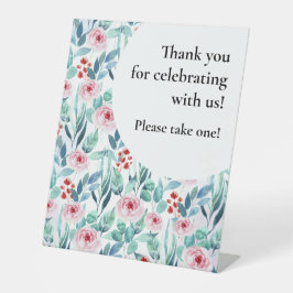 赤ちゃんシャワー台座看板「どうぞ！」 台座サイン