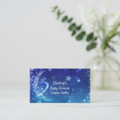 赤ちゃんシャワー天月スパークルオムツラッフル エンクロージャーカード (スタンド正面)