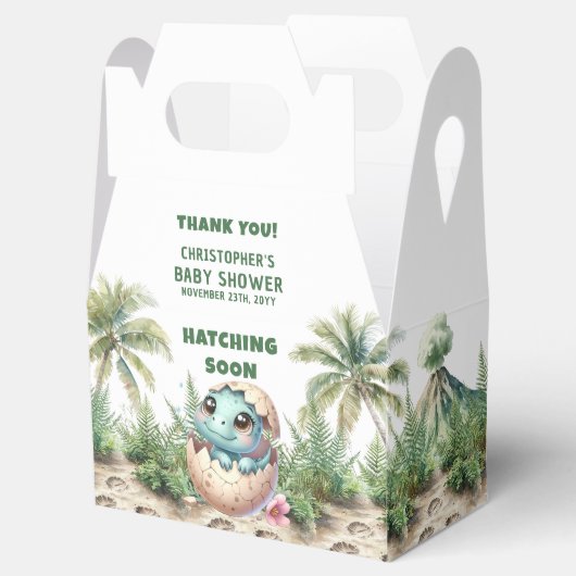 赤ちゃんシャワー孵化すぐ感謝ボックス フェイバーボックス (オープン)