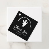 赤ちゃんシャワー少しブーほとんど起因白黒 フェイバータグ (インサイチュ)