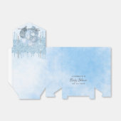 赤ちゃんシャワー少年ライトブルーのバルーン感謝していユー フェイバーボックス (折り畳みなし)