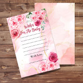 赤ちゃんシャワー希望のベビーマゼンタバラピンク