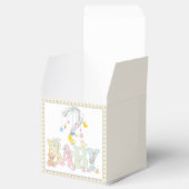 赤ちゃんシャワー性別リビールフェイスボックス フェイバーボックス (オープン)