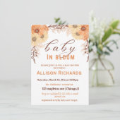 赤ちゃんシャワー招待カード 招待状 (スタンド正面)